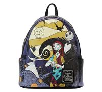 Loungefly Nightmare Before Christmas Mini Backpack : Spooky Chic Style!, Multi, One Size, Mini Backpack