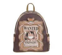 Loungefly One Piece Monkey D. Luffy Wanted Dead or Alive Mini Backpack