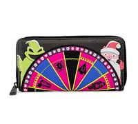 Loungefly Oogie Boogie Wheel Zip Around Wallet - The Nightmare Before Christmas Multi, Wallet Dimensions: W 20.3 cm x H 10 cm