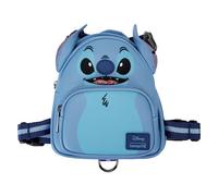 Loungefly Pets Disney Stitch Cosplay Mini Backpack Dog Harness (Medium), Blue