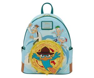 Loungefly Phineas & Ferb Mini Backpack | Light-Up, Gift for Kids & Adults, Collectible Bags