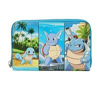 Loungefly Pockemon Squirtle Evolution Zip Wallet, Multi, Wallet