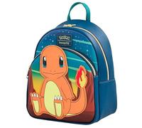 Loungefly Pokemon Charmander Mini Leather Backpack, Multi-Colour, Multicoloured, Mini, Casual, multi-coloured, Mini