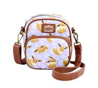 Loungefly Pokemon Eevee All Over Print Passport Crossbody Bag Purple