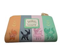 Loungefly Pokemon Eeveelutions Pastels Zip Around Flap Wallet