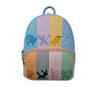 Loungefly Pokemon Eeveelutions Womens Double Strap Shoulder Bag Purse (Multi)