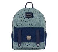 LOUNGEFLY Pokemon Faux Denim Mini Backpack