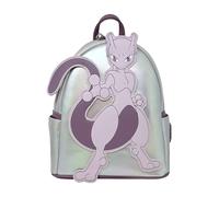 Loungefly Pokemon Mewtwo Cosplay Womens Double Strap Shoulder Bag Purse, Purple, M