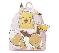 Loungefly Pokemon Pikachu & Eevee Mini Backpack | Pokemon Friends Pink Fashion Accessory