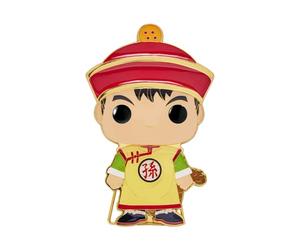 Loungefly POP! Large Enamel Pin ANIME: DBZ - Gohan - Dragon Ball Z Enamel Pins - Cute Collectable Novelty Brooch - for Backpacks & Bags - Gift Idea - Official Merchandise - Anime Fans