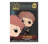 Loungefly POP! Large Enamel Pin ANIME: Jujutsu Kaisen - Yuji Itadori Chase GROUP SKU Enamel Pins - Cute Collectable Novelty Brooch - for Backpacks & Bags - Gift Idea - Official Merchandise