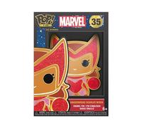 Loungefly POP! Large Enamel Pin MARVEL: GINGERBREAD - Scarlet Witch - SCARLETT - Marvel Comics Enamel Pins - Cute Collectable Novelty Brooch - for Backpacks & Bags - Gift Idea