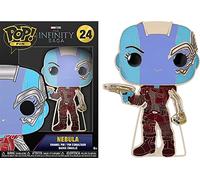 Loungefly POP! Large Enamel Pin MARVEL INFINITY SAGA: NEBULA - Nebula - Avengers Infinity War Enamel Pins - Cute Collectable Novelty Brooch - for Backpacks & Bags - Gift Idea - Movies Fans