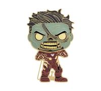 Loungefly POP! Large Enamel Pin MARVEL: Marvel - Iron Man - What If - ZOMBIE TONY STARK - Marvel What If Enamel Pins - Cute Collectable Novelty Brooch - for Backpacks & Bags - Gift Idea