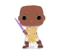 Loungefly POP! Large Enamel Pin STAR WARS: Mace Windu - Star Wars Enamel Pins - Cute Collectable Novelty Brooch - for Backpacks & Bags - Gift Idea - Official Merchandise - Movies Fans