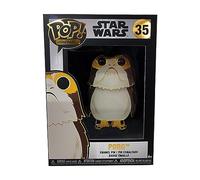 Loungefly POP! Large Enamel Pin STAR WARS: Porg Chase Group - Star Wars Enamel Pins - Cute Collectable Novelty Brooch - for Backpacks & Bags - Gift Idea - Official Merchandise - Movies Fans
