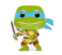 Loungefly POP! Large Enamel Pin Teenage Mutant Ninja Turtles (TMNT) : Leonardo Enamel Pins - Cute Collectable Novelty Brooch - for Backpacks & Bags - Gift Idea - Official Merchandise - TV Fans