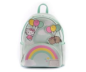 Loungefly Pusheen X Hello Kitty Balloons and Rainbow Mini Backpack - PUBK0009