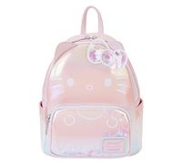 Loungefly Sanrio Hello Kitty 50th Anniversary Clear and Cute Womens Double Strap Shoulder Bag Purse, Multi, One Size, Mini Backpack
