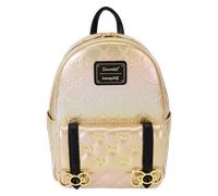 Loungefly Sanrio 50th Anniversary Metallic Gold Mini Backpack