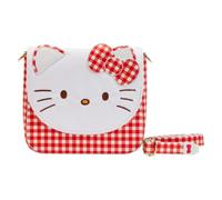 Loungefly Sanrio: Hello Kitty Gingham Cosplay Crossbody Bag