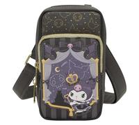 Loungefly Sanrio Kuromi 20Th Anniversary Cell Phone Crossbody Bag with Coin Bag