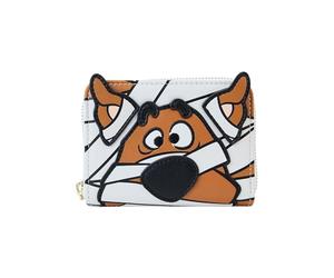 Loungefly Scooby-Doo Mummy Cosplay Zip-Around Wallet, White, One Size
