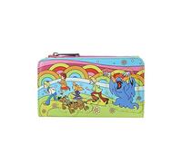 Loungefly Scooby Doo Psychedelic Monster Chase Glow in The Dark Flap Wallet, Multi, One Size, Flap Wallet