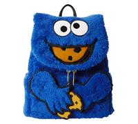 Loungefly Sesame Street: Cookie Monster Plush Mini Backpack