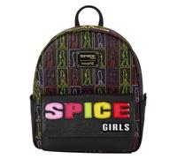 Loungefly Spice Girls: Multicolor - Light-Up Mini Backpack - Adjustable Shoulder Straps - Collectible Bags