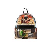 Loungefly Star Wars Episode Two Attack of The Clones Scene Mini Backpack Green
