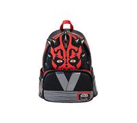 Loungefly Star Wars: Phantom Menace 25Th Anniversary Darth Maul Detachable Hood Cosplay Mini Backpack