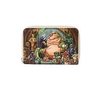 Loungefly Star Wars Return of The Jedi 40th Anniversary Jabbas Palace Zip Around Wallet, Multi Color, One Size, Zip Around Wallet