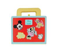 Loungefly Stationary Disney D100 Mickey & Friends Lunchbox Journal Teal