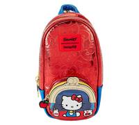 Loungefly Stationary Sanrio Hello Kitty 50th Anniversary Classic Mini Backpack Pencil Case Red