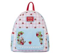 Loungefly Strawberry Shortcake Denim Pocket Mini Backpack Denim