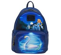 Loungefly Swan Princess Castle Scene Double Strap Shoulder Bag, Blue