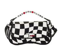 Loungefly Terrifier Art The Clown Checkered Shoulder Bag