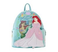 Loungefly The Little Mermaid Ariel Princess Lenticular Mini Backpack, Teal, One Size