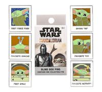 Loungefly - the Mandalorian - Grogu (the Child, Baby Yoda) - Blind Enamel Pin Purchase - the Mandalorian Enamel Pins - Cute Collectable Novelty Brooch - for Backpacks & Bags - Gift Idea - Movies Fans
