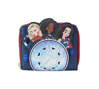 Loungefly The Marvels Group Zip Around Wallet Clear