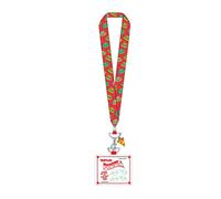 Loungefly TMNT Pizza Box Lanyard W/PU CARDHOLDER, Multi, One Size