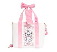 Loungefly Tote Bags Disney Aristocats Marie Velvet Bow Tote Bag Pink