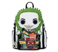 Loungefly Unisex-Adult Leather 196562 Beetlejuice Dantes Inferno Backpack, Multi-Coloured, Taglia unica