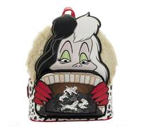 Disney 101 Dalmatians Villains Scene Cruella Loungefly Mini Backpack