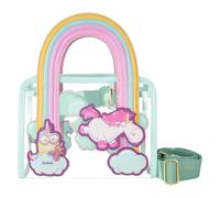 Girl's shoulder Bag Loungefly Minions Fluffy Vert 26,04x12,70x20,32 cm