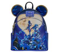 Loungefly - Walt Disney - Kingdom Hearts Mickey Mouse - Mini Backpack - Amazon Exclusive - Premium Vegan Leather - Gift Idea - Official Merchandise - for Boys, Girls Men and Women - Movies Fans