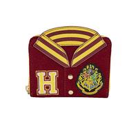 Loungefly WB Harry Potter Gryffindor Varsity Zip Around Wallet Wool