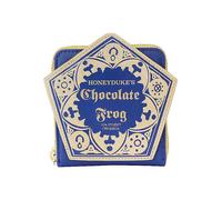Loungefly WB Harry Potter Honeydukes Chocolate Frog Zip Around Wallet Gold
