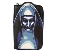 Loungefly WB The Nun Cosplay Zip Around Wallet, Black, Medium